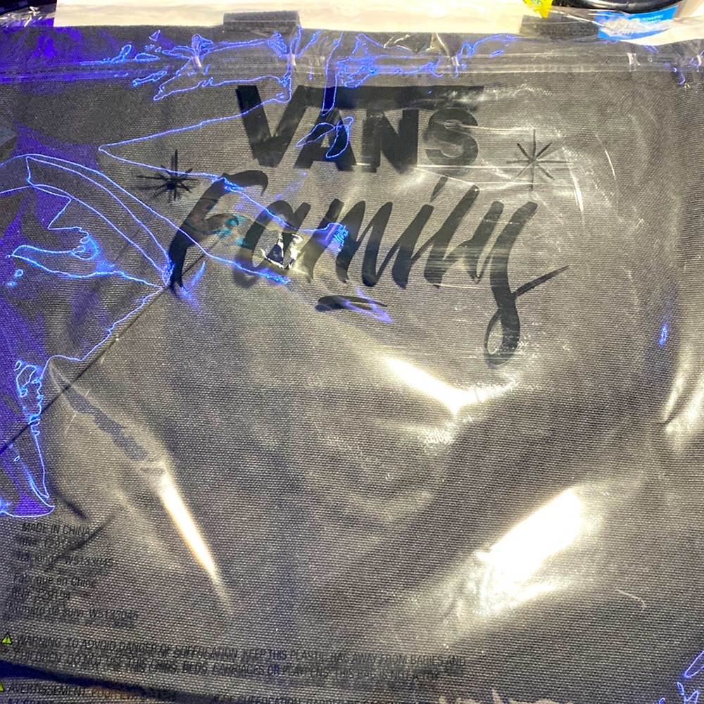 Vans bag. Can used for groceries or anything you can think of.